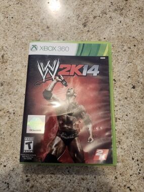 WWE 2K14 Xbox 360 Video Game - Green Case
